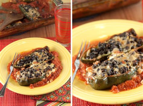 Stuffed Poblanos Recipe - Back to the Cutting Board