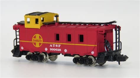 N Scale Bachmann 5406 Caboose Cupola Steel Santa Fe 9