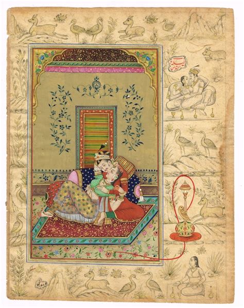 Indian Miniature Painting Of Mughal Emperor Akbar And Jodha Etsy