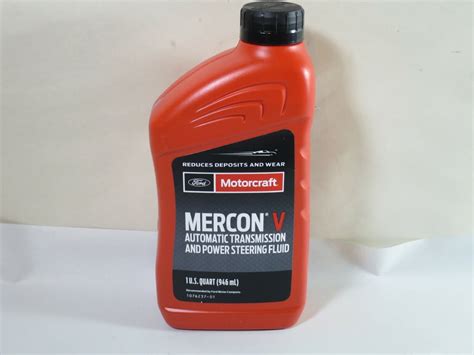 Motorcraft Mercon V Automatic Transmission Fluid Xt Qmc One Quart Ebay