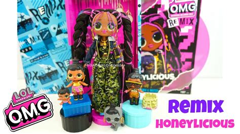 LOL Surprise OMG Remix Honeylicious Unboxing YouTube