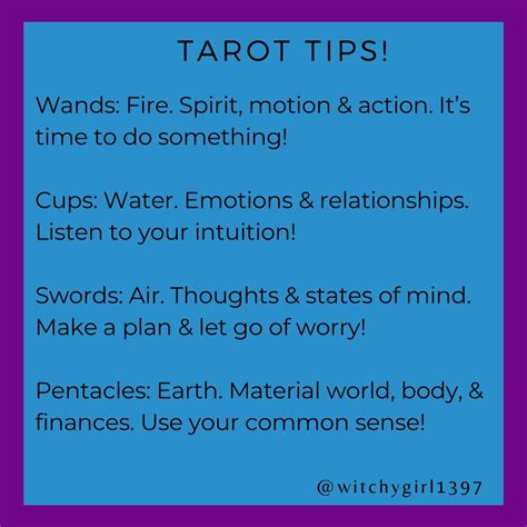 Tarot Tips! | Tarot lesen, Tarot, Spiritualität