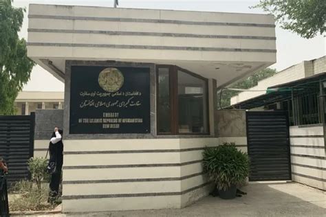 Afghan Embassy In India Suspends Operations Staff Left