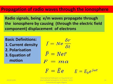 Ionospheric Propagation Of Radio Waves Ppt Download