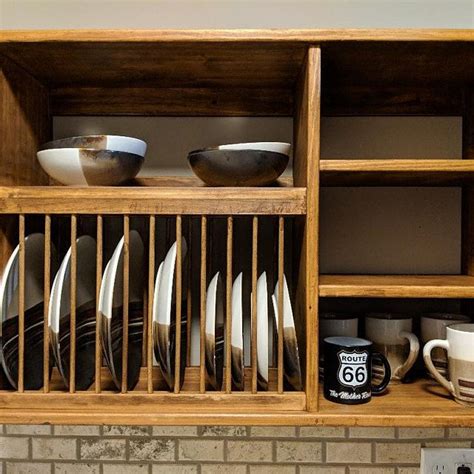 Wooden Kitchen Plate Rack Cabinet A Comprehensive Guide Kitchen Ideas