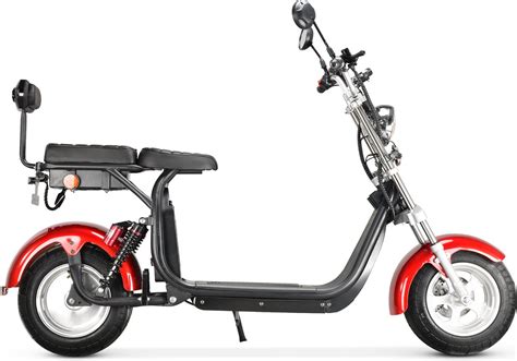 X16 CityCoco E Chopper 1500 Watt Motorvermogen 10 Inch Banden Maximale