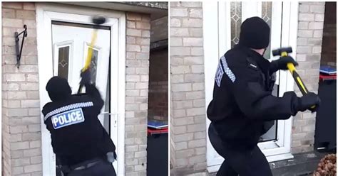 Watch Police Smash Down Door In Dramatic Water Orton Drugs Warrant