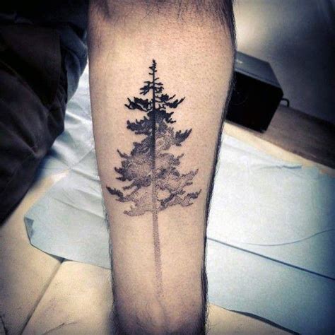 50 Simple Tree Tattoo Designs For Men - Forest Ink Ideas