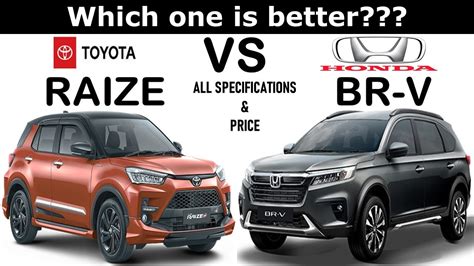 ALL NEW Toyota RAIZE Vs ALL NEW Honda BR V Which One Is Better