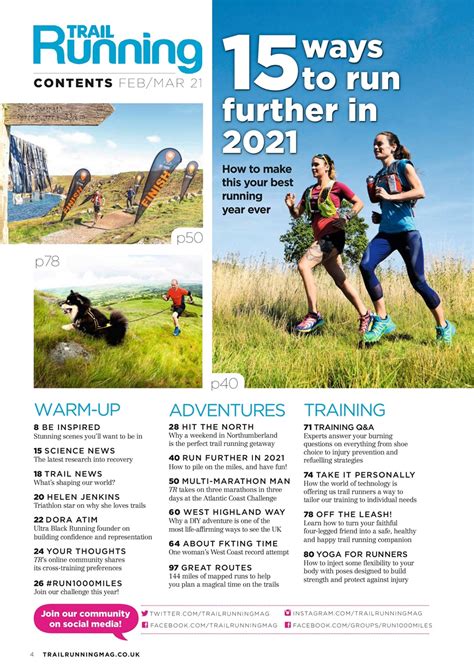 Trail Running Magazine Februarymarch 2021 Subscriptions Pocketmags