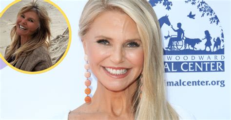 69 Year Old Christie Brinkley Proudly Debuts Her Gray Hair