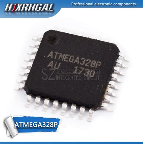 10 Piezas ATMEGA328P AU QFP ATMEGA328 AU TQFP ATMEGA328P MEGA328 AU SMD