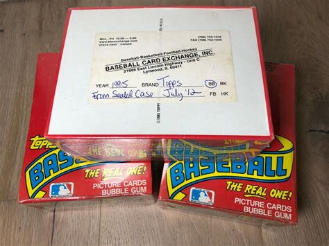 1985 Topps Baseball Wax Pack 1 Psa 10 Mark Mcgwire 650 Bbce Fasc Ebay