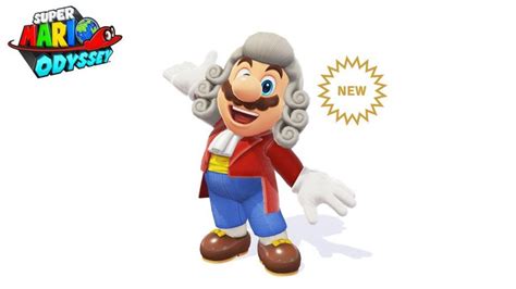 New Super Mario Odyssey Outfit DLC Turns Mario Into a Music Conductor