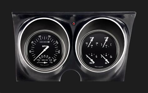 First Generation Chevrolet Camaro Hot Rod Series Gauge Set W