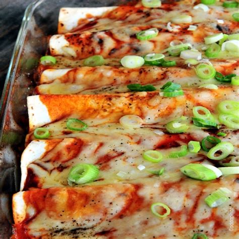 Chicken Enchiladas Green Chilis Recipe