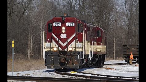 RAILREEL Switching Steel Siding OSR CN Ingersoll Ontario Feb 28 2022