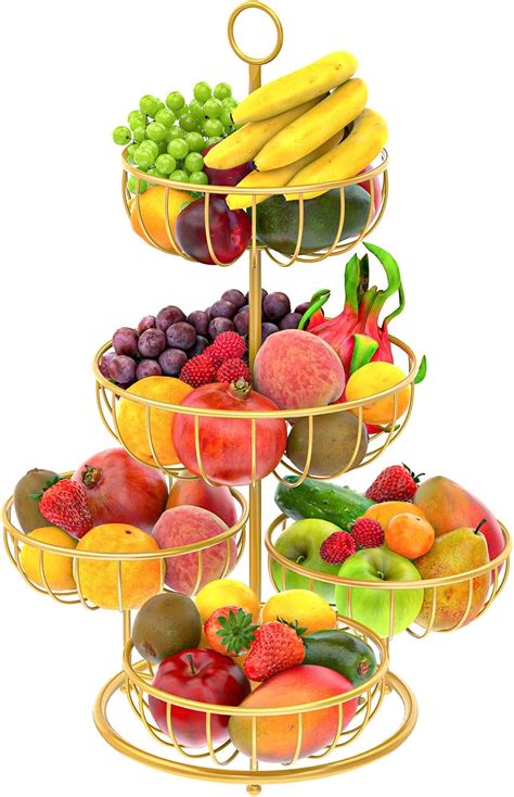 PouHenier Jh Obst Obstkorb Etagere 5 Etagen Obstetageren Obstschale