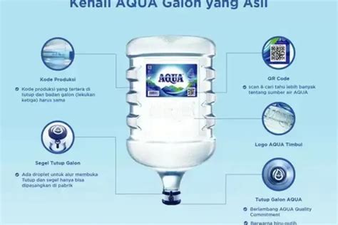 Waspada Produk Galon AQUA Palsu Tengah Ramai Beredar Inilah Cara