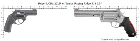 Ruger Lcrx Lr Vs Taurus Raging Judge Size Comparison