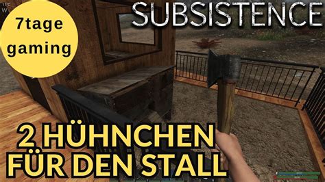 Subsistence Ich Brauche H Hnchen F R Den Neuen H Hnerstall