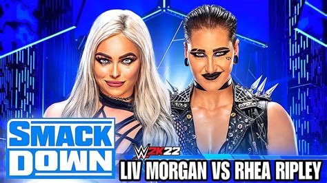 Rhea Ripley Vs Liv Morgan Full Match WWE SmackDown 03 March 2023