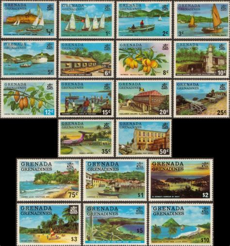 Grenada Grenadines Stamps Printed By Format International Security