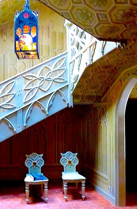 The Hall And Staircase At Horace Walpole S Strawberry Hill