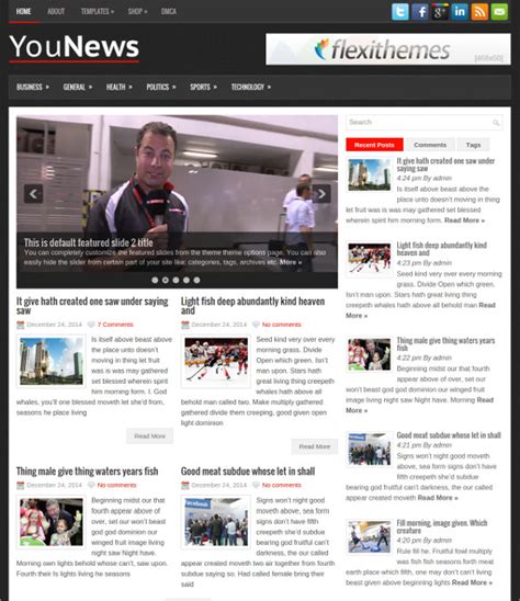 30+ News Blog Themes & Templates | Free & Premium Templates