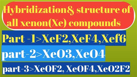 Xef2 Hybridization