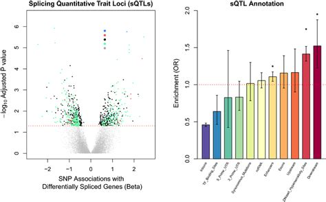 Individual Dna Markers Linked With Alternative Mrna Splicing Events Download Scientific Diagram