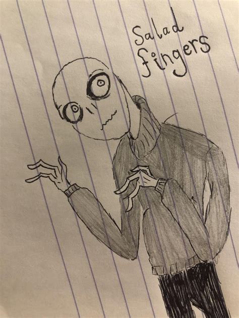 Salad fingers sketch : r/SaladFingers