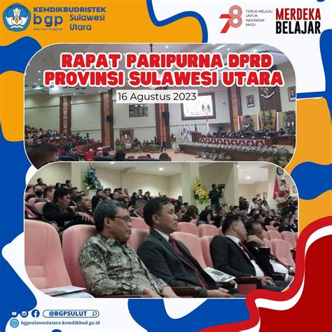 Rapat Paripurna Dprd Provinsi Sulawesi Utara Agustus Bgp