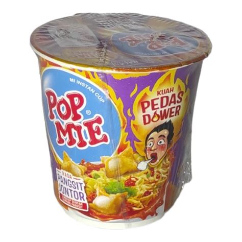 Jual Pop Mie Kuah Pedas Dower Rasa Pangsit Jontor Shopee Indonesia