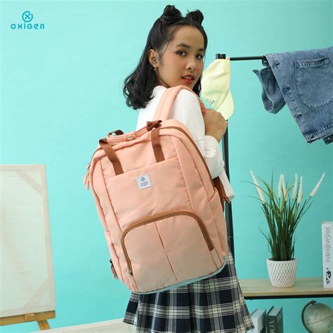 Jual Oxigen Backpack Larissa Tas Ransel Laptop Shopee Indonesia