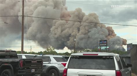 Georgia Chemical Plant Fire Forces Thousands To Shelter In Place