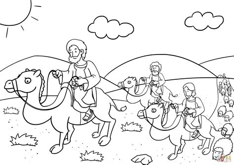 Jacob And Rachel Coloring Pages