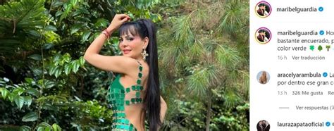 Maribel Guardia Presume Vestido Verde Y Causa Furor En Redes