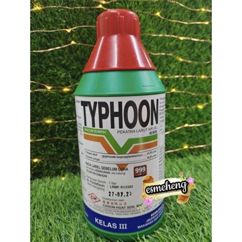 L Ch Typhoon Glyphosate Racun Rumput Lalang Shopee Malaysia