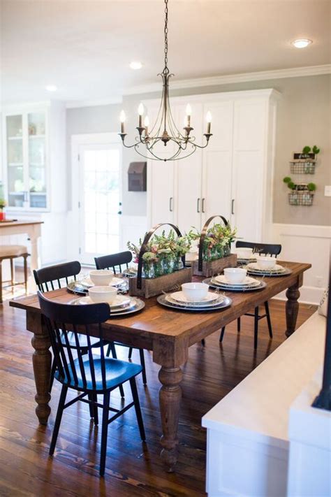 Joanna Gaines Dining Table Ideas