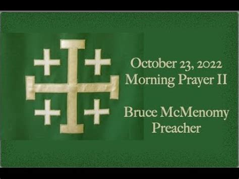 All Saints Bellevue Morning Prayer Ii Youtube