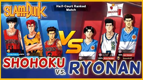 Slam Dunk Shohoku Vs Ryonan