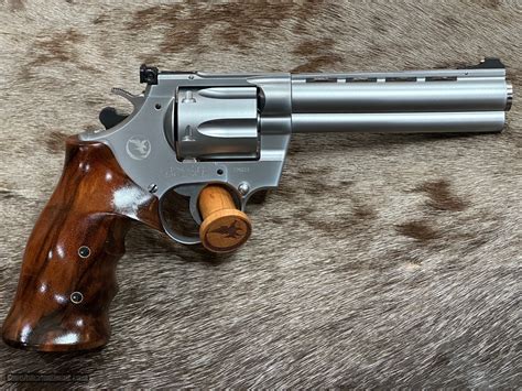 NEW KORTH SILVER MONGOOSE 5 25 357 MAGNUM SIX SHOT NIGHTHAWK CUSTOM