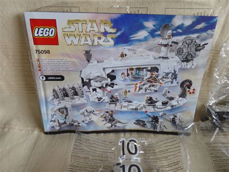 Lego Star Wars 75098 Assault On Hoth 100 Complete Built Once Ebay