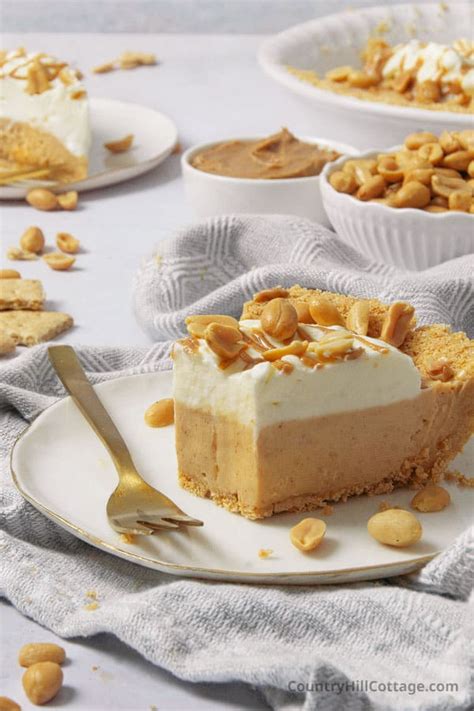 No Bake Peanut Butter Pie