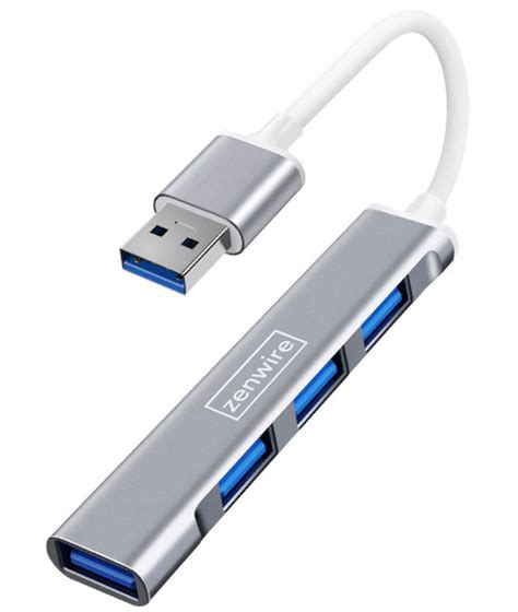 Rozdzielacz Hub X Usb Rozga Nik Port W Adapter Przej Ci Wka Slim