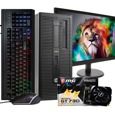 HP Gaming Desktop Tower Computer Bundle, Intel Core i5, 16GB RAM ...