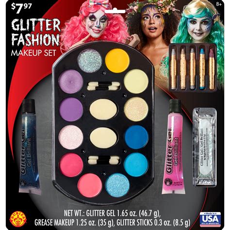 Rubies Halloween Make Up Deluxe Glitter Kit