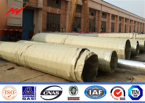 M Kn Philippines Steel Electric Pole Hot Dip Galvanized