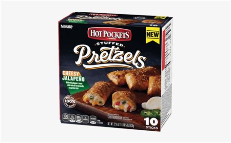 Stuffed Pretzel Cheesy Jalapeño Hot Pockets PNG Image Transparent PNG Free Download on SeekPNG